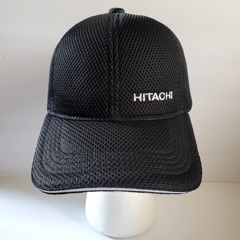 Hitachi Black Mesh Cap